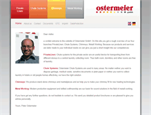 Tablet Screenshot of ostermeier-gmbh.com